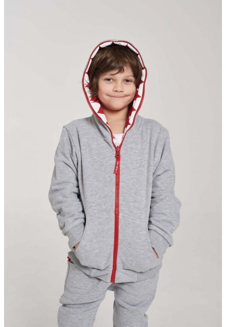 BLUZA DZIECIĘCA NICE 2 EAT U GREY