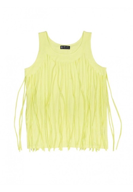 TOP DAMSKI SPAGHETTI LIME
