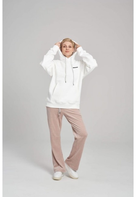 Bluza z kapturem biała ZD HOODIE GET ME