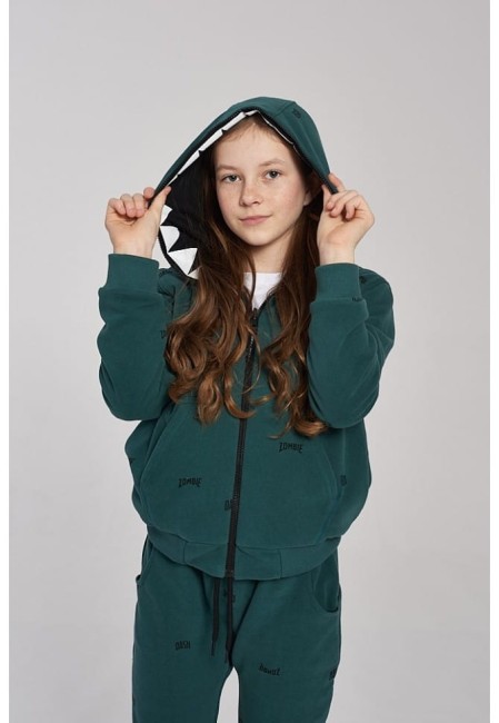 BLUZA DZIECIĘCA NICE 2 EAT U EMERALD