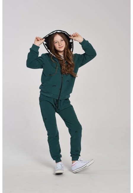 BLUZA DZIECIĘCA NICE 2 EAT U EMERALD