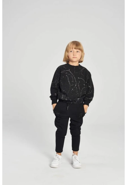 SPODNIE DZIECIĘCE PANTS SLIDE BLACK