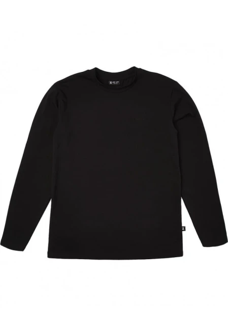 Koszulka z długim rękawem czarna ZD LONGSLEEVE BLACK