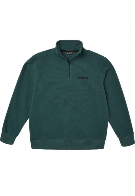 BLUZA MĘSKA SWEATSHIRT FLEECE EMERALD