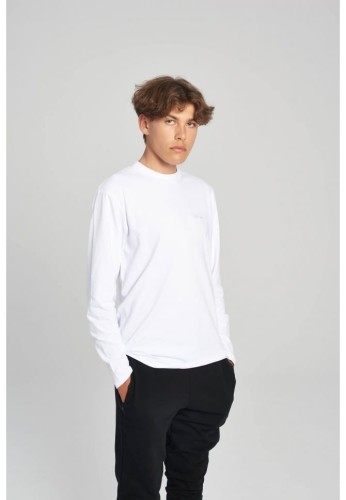 Przejdź do produktu KOSZULKA MĘSKA LONGSLEEVE BASIC  WHITE