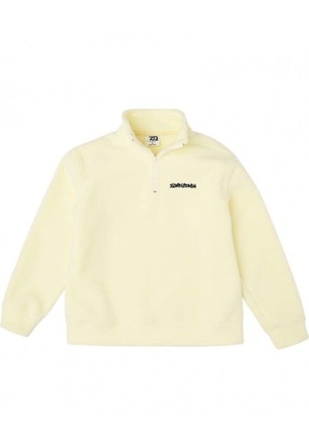 BLUZA POLAROWA DAMSKA SWEATSHIRT FLEECE ECRU