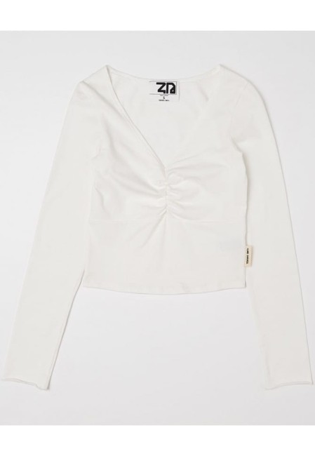 BLUZKA DAMSKA BLOUSE ECRU