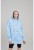 BLUZA DAMSKA HOODIE OVERSIZE SPLASH BLUE