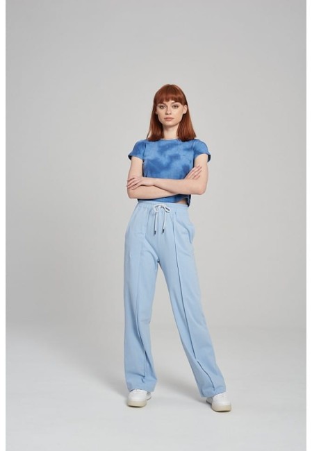 SPODNIE DAMSKIE PANTS CORNFLOWER