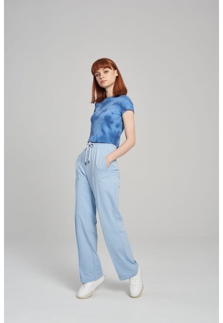 SPODNIE DAMSKIE PANTS CORNFLOWER