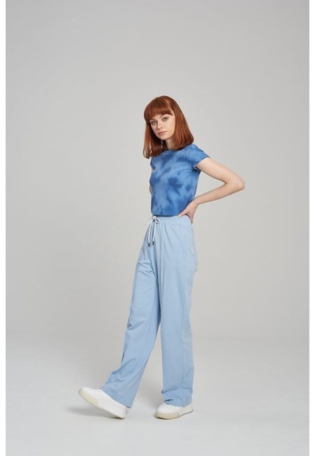 SPODNIE DAMSKIE PANTS CORNFLOWER