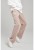 SPODNIE WELUROWE DAMSKIE PANTS FANCY VELVET BEIGE