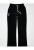 SPODNIE WELUROWE DAMSKIE PANTS FANCY VELVET BLACK