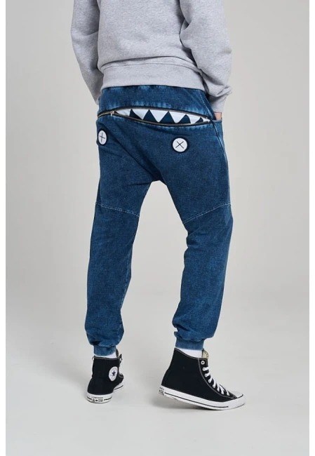 SPODNIE MĘSKIE HUNGRY ONE JEANS BLUE