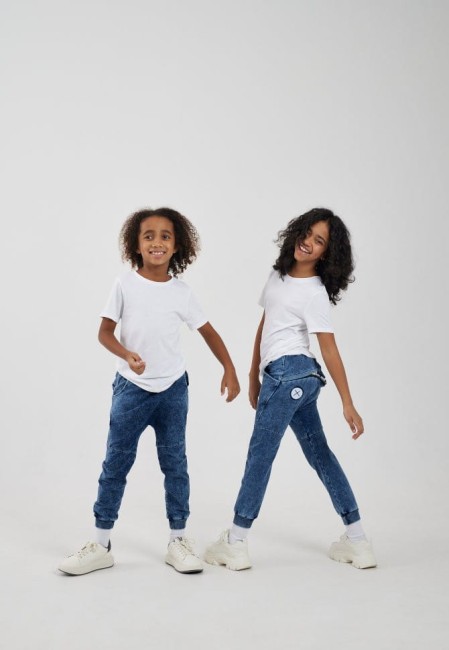 SPODNIE DZIECIĘCE HUNGRY ONE JEANS BLUE