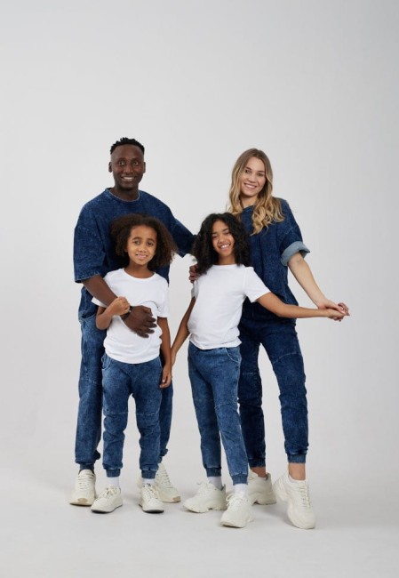 SPODNIE DZIECIĘCE HUNGRY ONE JEANS BLUE