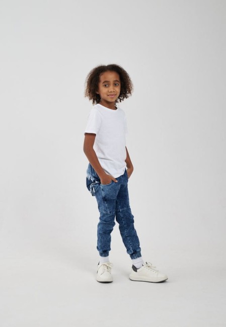 SPODNIE DZIECIĘCE HUNGRY ONE JEANS BLUE