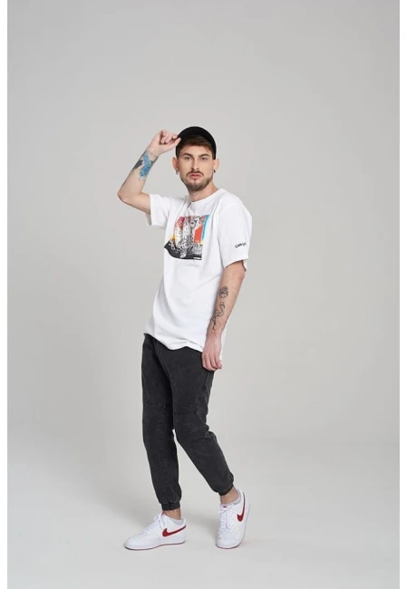 SPODNIE MĘSKIE HUNGRY ONE JEANS BLACK