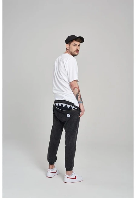 SPODNIE MĘSKIE HUNGRY ONE JEANS BLACK