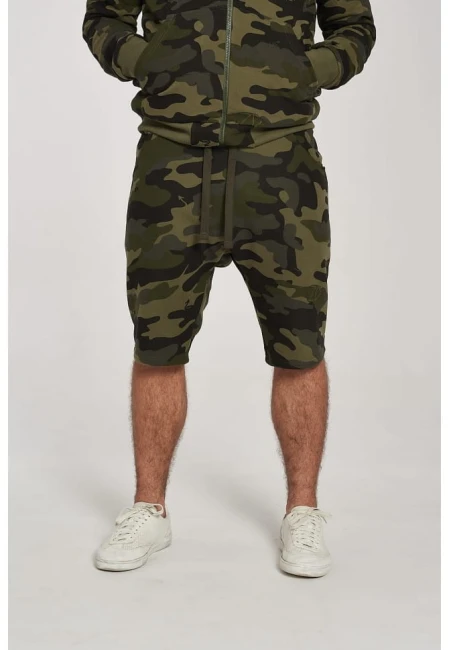 SZORTY MĘSKIE HUNGRY SHORTS CAMO MILITARY
