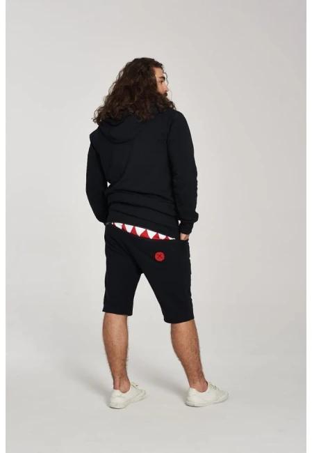 SZORTY MĘSKIE HUNGRY SHORTS BACK TO BLACK