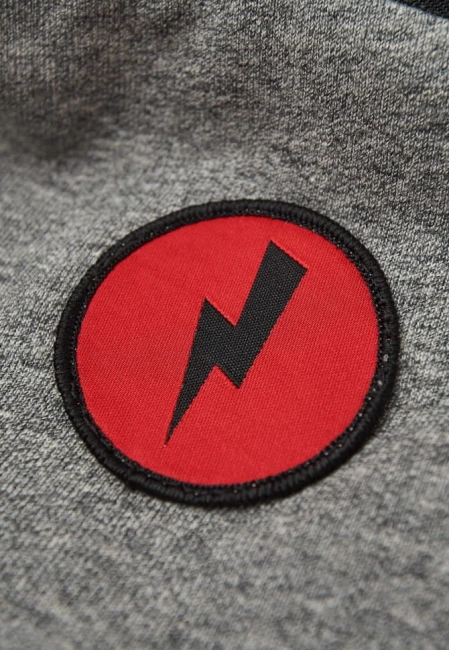 SZORTY MĘSKIE HUNGRY SHORTS GREY MELANGE