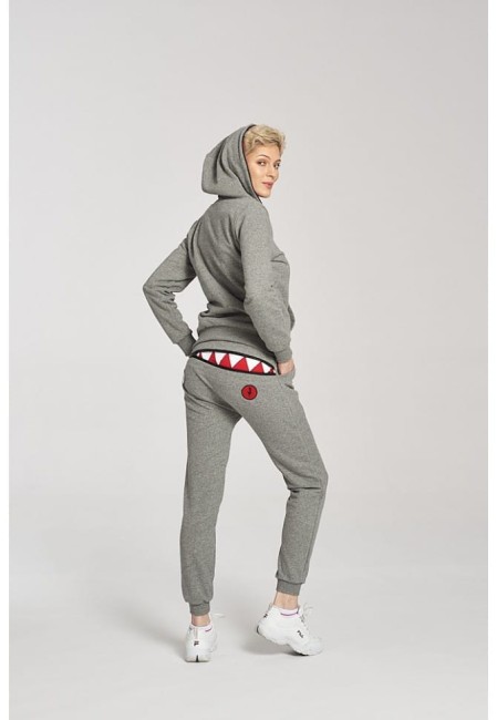 SPODNIE DAMSKIE HUNGRY ONE GREY MELANGE