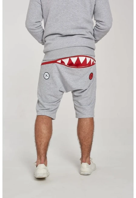 SZORTY MĘSKIE HUNGRY SHORTS GREY