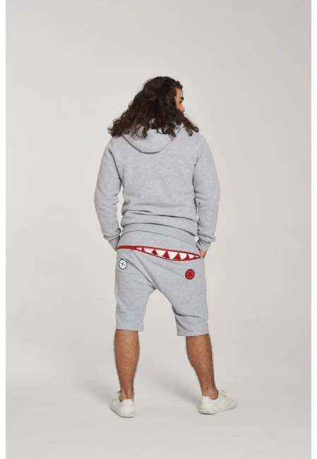 SZORTY MĘSKIE HUNGRY SHORTS GREY