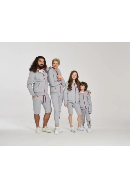 SZORTY MĘSKIE HUNGRY SHORTS GREY