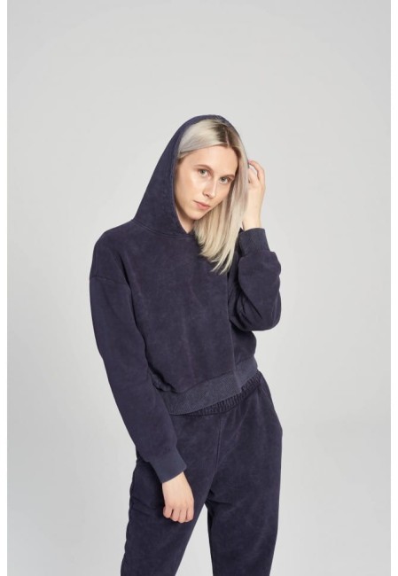 BLUZA DAMSKA HOODIE PURPLE RAIN