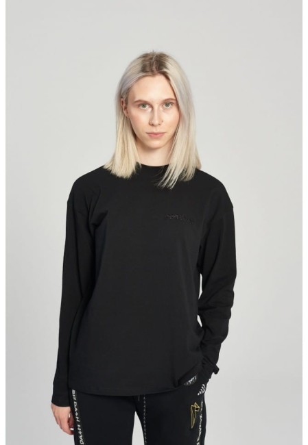 KOSZULKA DAMSKA LONGSLEEVE BLACK MUSIC
