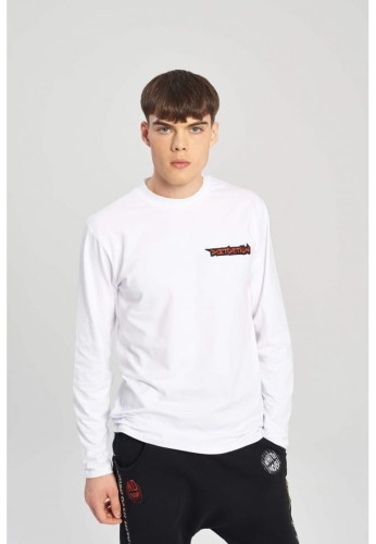 Przejdź do produktu KOSZULKA MĘSKA LONGSLEEVE WHITE DISTORTION
