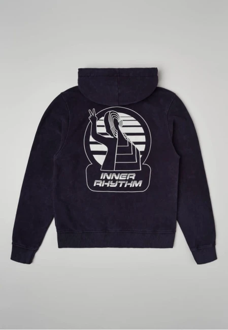 Bluza dresowa Hoodie Purple Rain