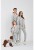 Bluza dla psa Hoodie Dog Grey, zestaw dopasowany do bluz całej rodziny
