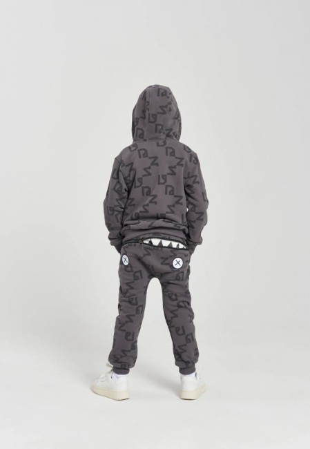 SPODNIE DRESOWE DZIECIĘCE HUNGRY ONE ALLOVER GREY