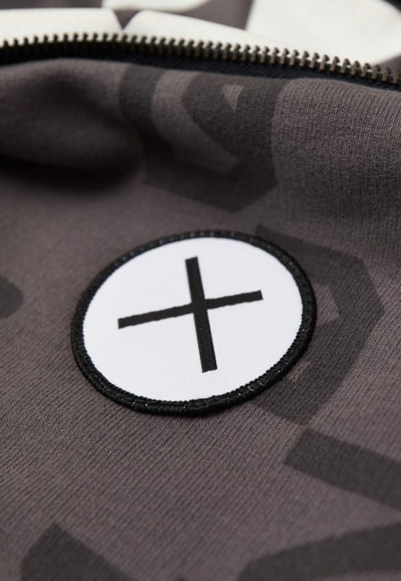 SZORTY DRESOWE MĘSKIE HUNGRY SHORTS ALLOVER GREY