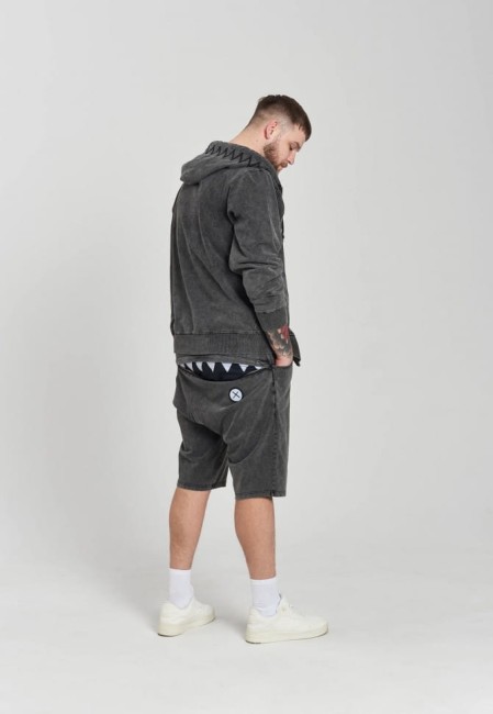 SZORTY DRESOWE MĘSKIE HUNGRY SHORTS JEANS BLACK