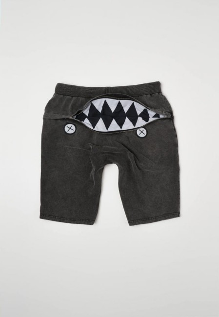 SZORTY DRESOWE MĘSKIE HUNGRY SHORTS JEANS BLACK
