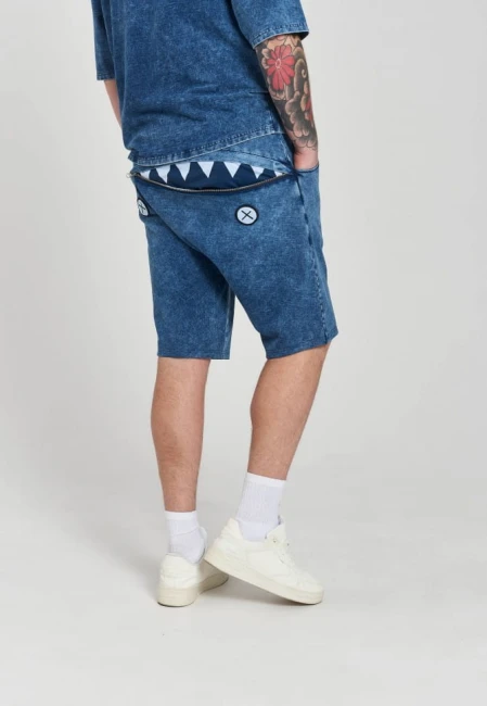 SZORTY DRESOWE MĘSKIE HUNGRY SHORTS JEANS BLUE