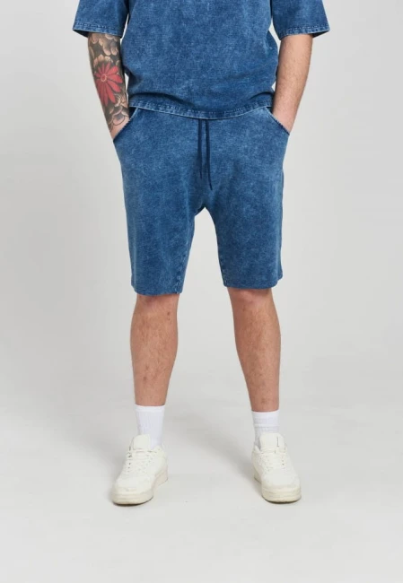 SZORTY DRESOWE MĘSKIE HUNGRY SHORTS JEANS BLUE