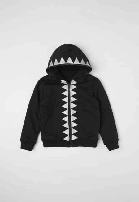 BLUZA ROZPINANA DZIECIĘCA NICE 2 EAT U SILVER LIGHTS
