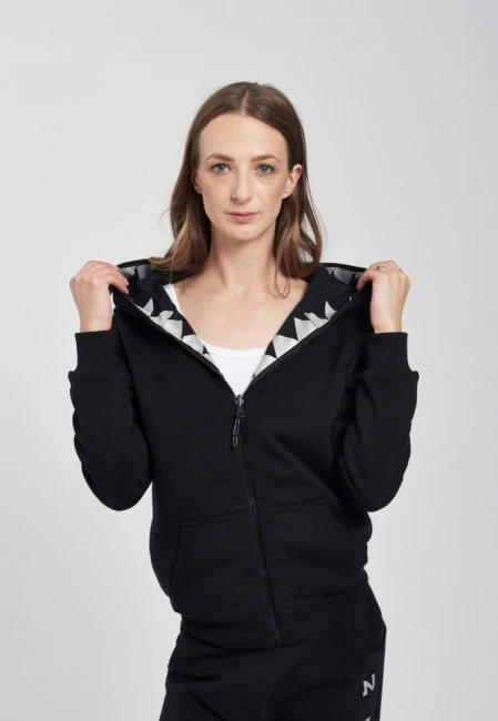BLUZA ROZPINANA DAMSKA NICE 2 EAT YOU SILVER LIGHTS