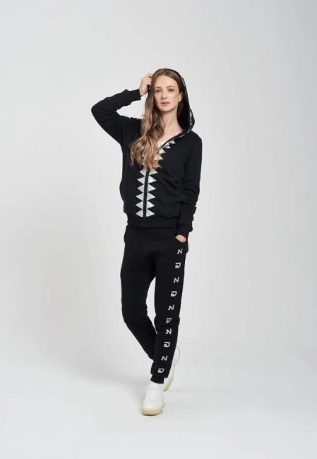 BLUZA ROZPINANA DAMSKA NICE 2 EAT YOU SILVER LIGHTS