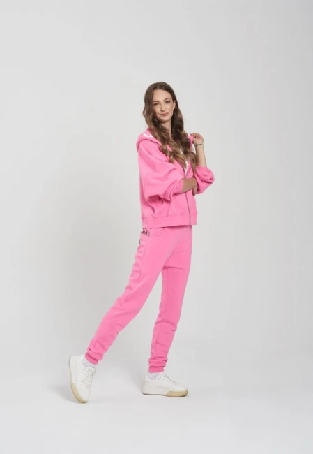 BLUZA ROZPINANA DAMSKA LOVE 2 BITE U PINK