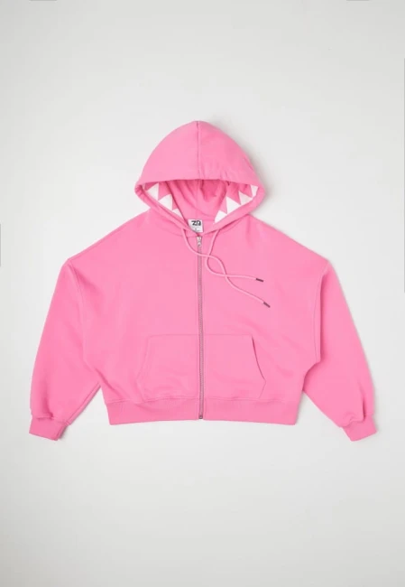 BLUZA ROZPINANA DAMSKA LOVE 2 BITE U PINK