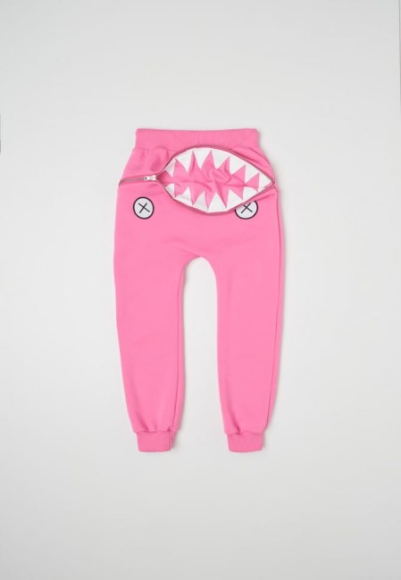 SPODNIE DRESOWE DZIECIĘCE HUNGRY ONE LOVE 2 BITE U PINK