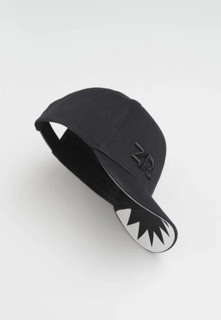 CZAPKA Z DASZKIEM HUNGRY CAP BLACK BASEBALL (UNISEX)