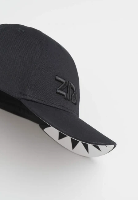 CZAPKA Z DASZKIEM HUNGRY CAP BLACK BASEBALL (UNISEX)