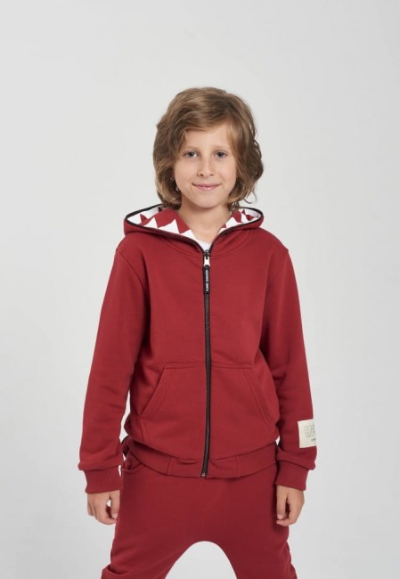 BLUZA ROZPINANA DZIECIĘCA NICE 2 EAT YOU RED LIGHT